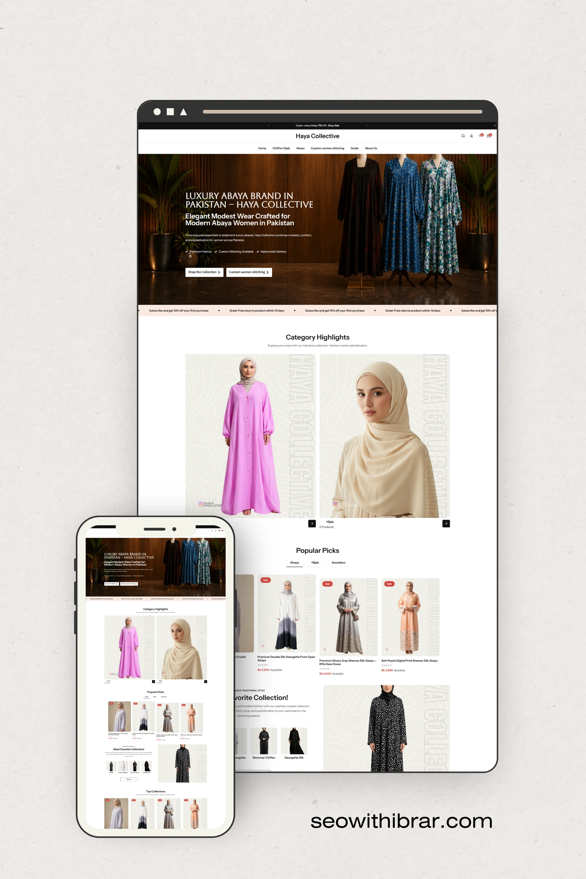 Haya Collective Modest Fashion store